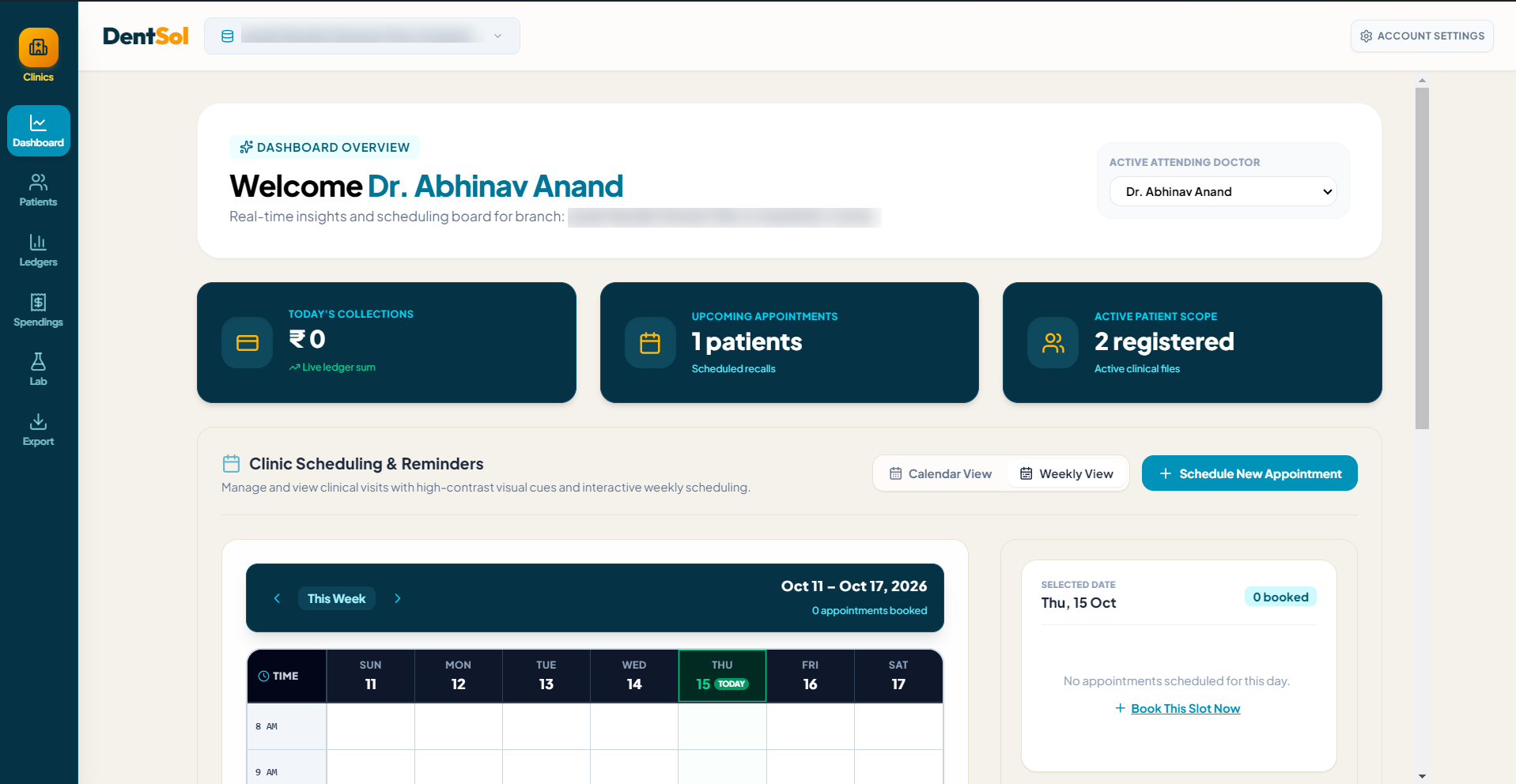 DentSol Dashboard